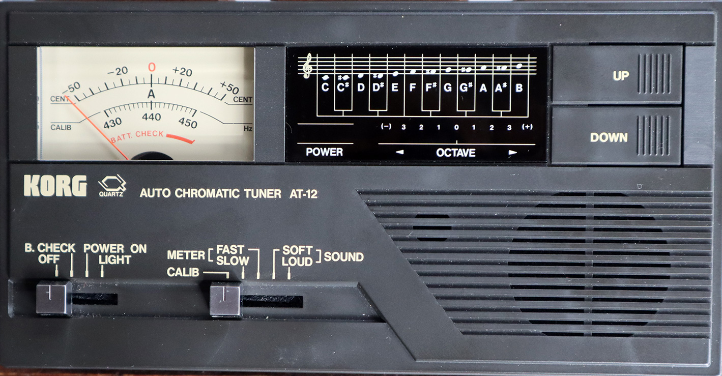 Korg stimmgeraet AT-12